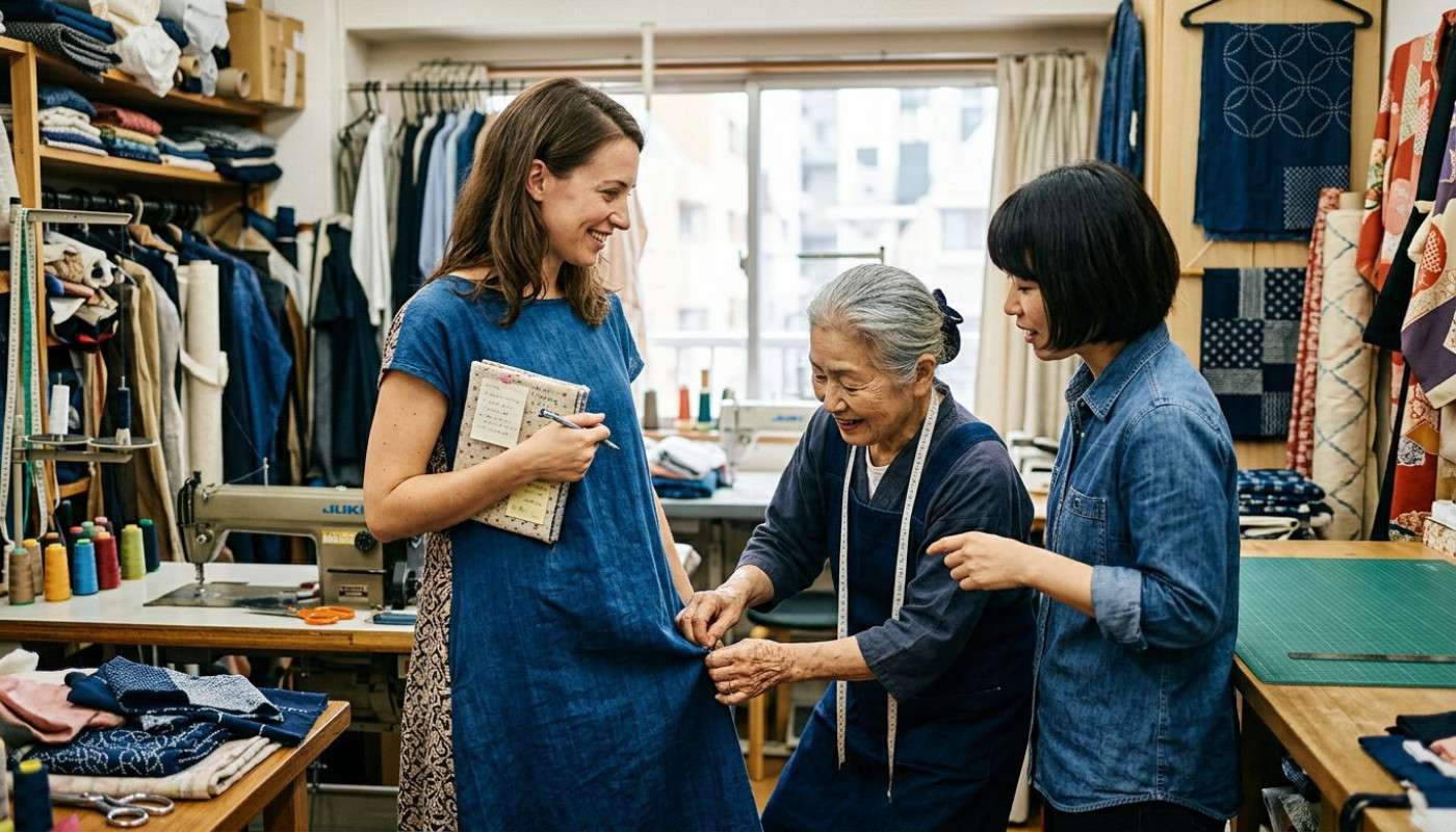 Derrière le guide de la robe : rencontre avec les couturières de Tokyo et leurs secrets d’ajustement