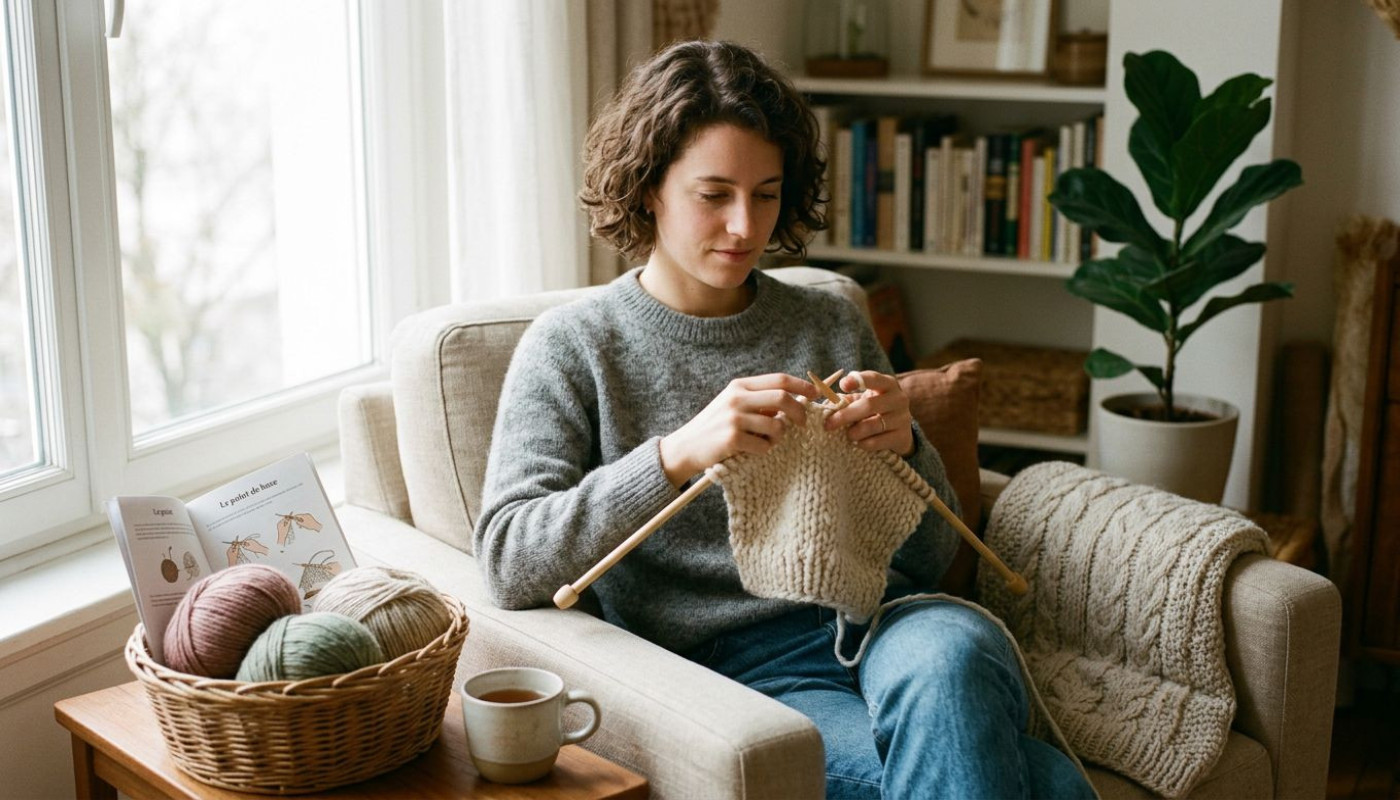 Les bases du tricot moderne pour débutants et passionnés