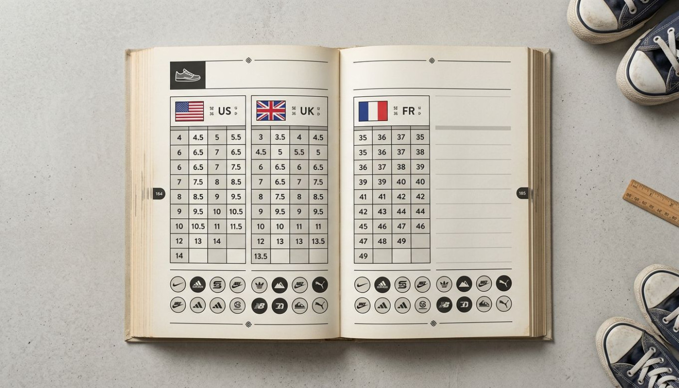 Vous pensiez tout savoir ? guide complet tailles US FR UK à travers les plus grandes marques